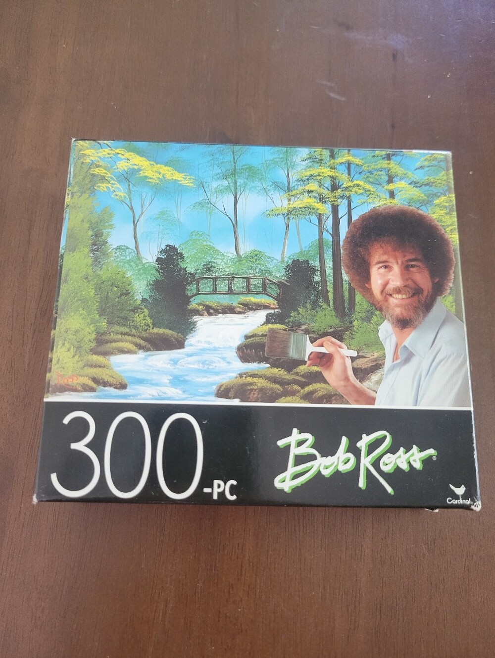 Bob Ross Secluded Bridge 300 Piece Puzzle